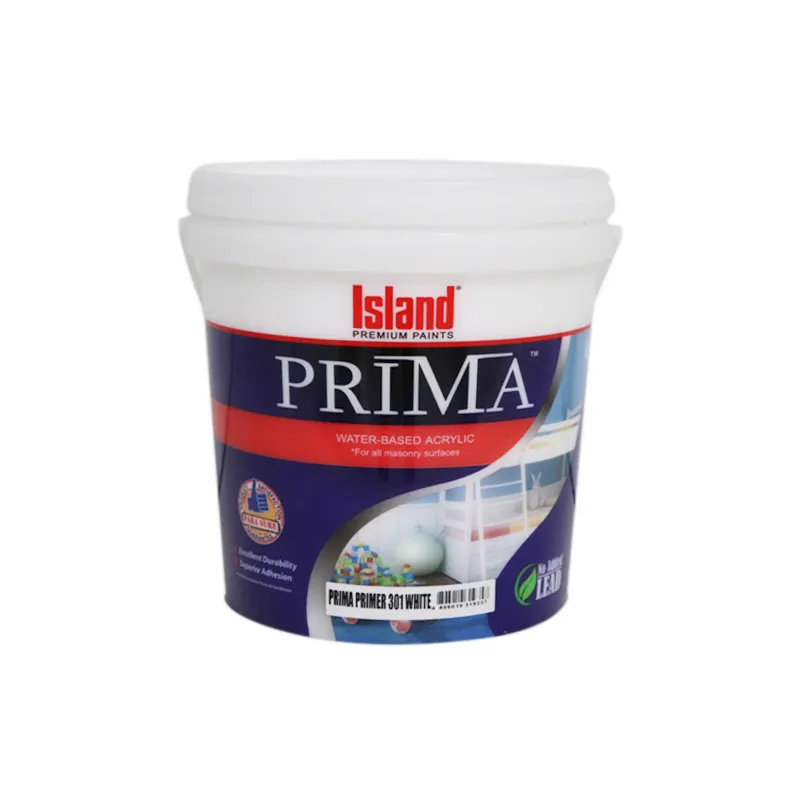 ISLAND PAINT 301 WHITE LATEX PRIMER FLAT